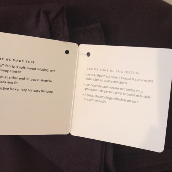 NWT BCHR LULULEMON VINYASA SCARF - - BLACK CHERRY - Picture 5 of 8